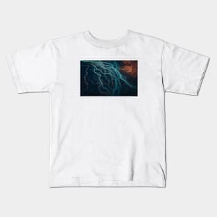 Glacial River Landscape Kids T-Shirt